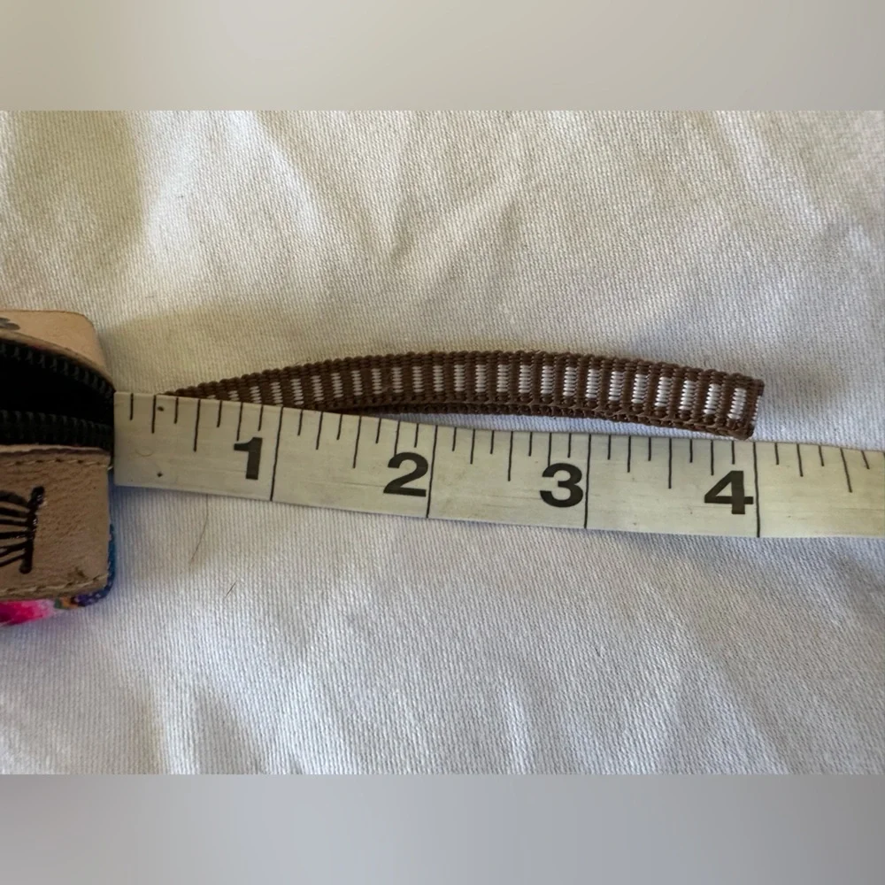 Peruvian‎ leather and wool Colorful Coin Purse